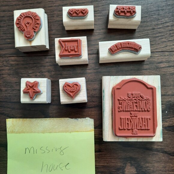 Stampin' Up! You Brighten My Day Wood Mounted Stamp Set - Picture 2 of 4